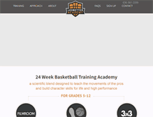 Tablet Screenshot of ledbetterbasketball.com